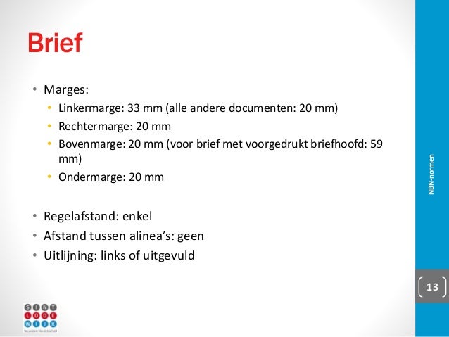 slotformule brief slotformule brief
